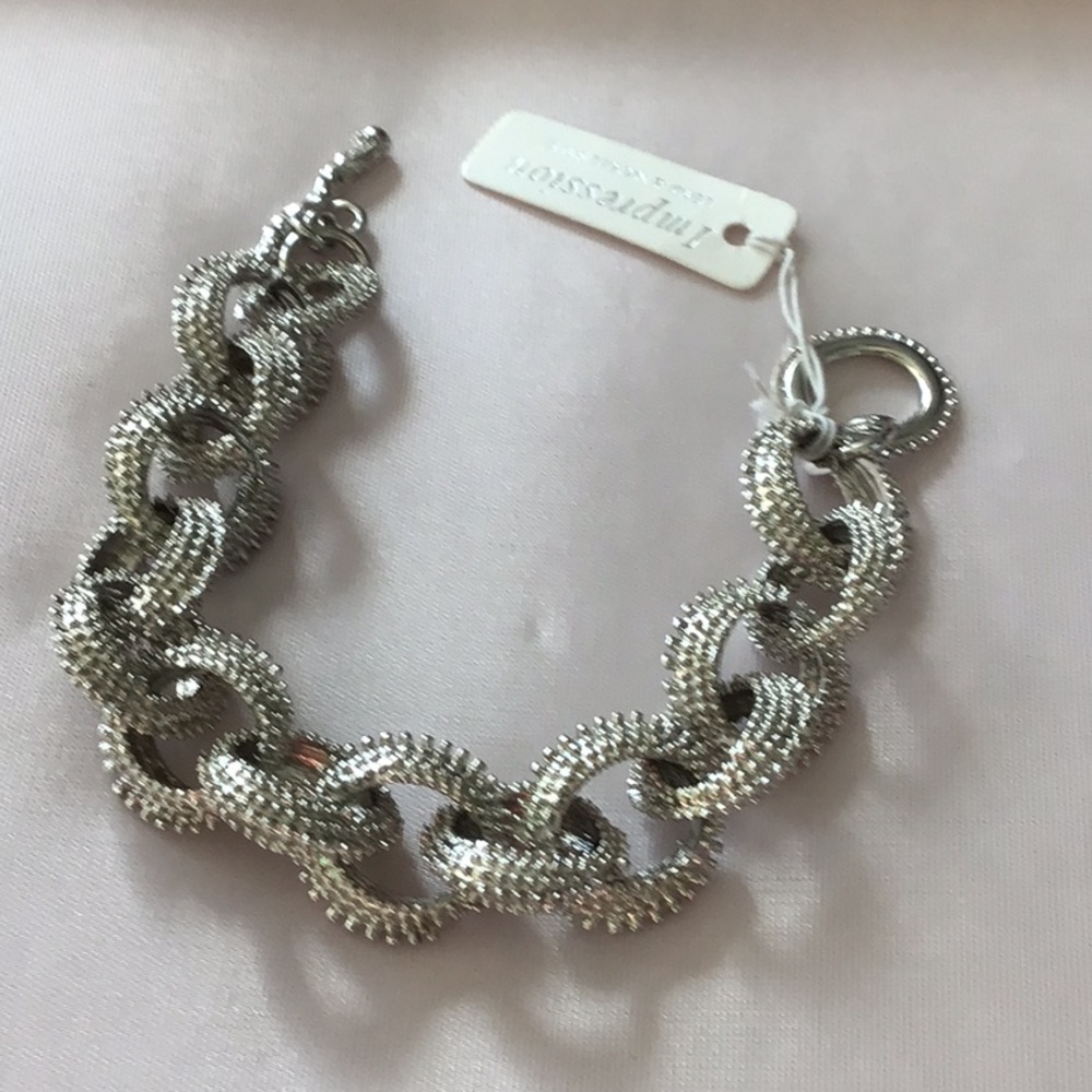 Impression Toggle Bracelet